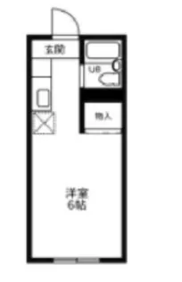 セントラルコーポN館【2階】の間取り