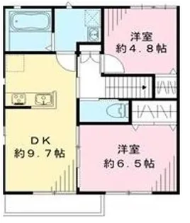 グリーンコートA【2階】の間取り