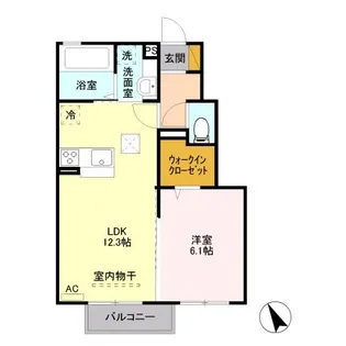 グラン・ヴィラージュ West【1階】の間取り