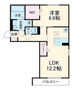 フレアブラーブ【2階】の間取り