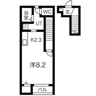 ヴィラ・グレイシア【2階】の間取り