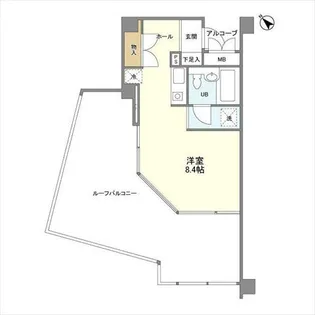 パティオス1番街【5階】の間取り