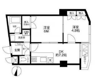 セザール代々木公園【3階】の間取り