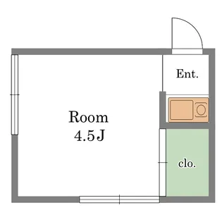 樟川荘【2階】の間取り