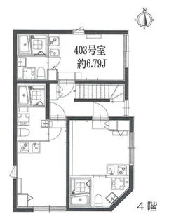 ゴールドレジデンス東池袋【4階】の間取り