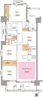 ガーラ・レジデンス川口並木【3階】の間取り
