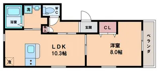 ジュノーIII【1階】の間取り