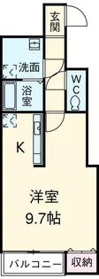 グランデュールSOGA【2階】の間取り
