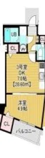 AURORO【7階】の間取り