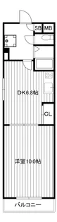 パーク巽東II【3階】の間取り