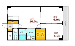 マルベリーヒルズ【4階】の間取り