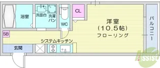 Largo【1階】の間取り