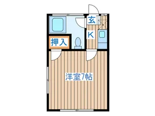 オガーレ向山【2階】の間取り