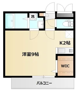 ミリアビタ飯山満【3階】の間取り