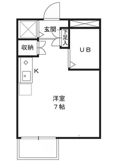 フローリエ細山II【2階】の間取り