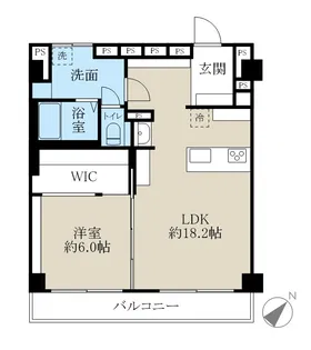 マンション礎【2階】の間取り