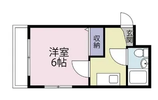 サンアートビル21【1階】の間取り