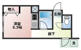 林泉ビル【1階】の間取り