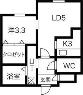 T-SQUAREII【4階】の間取り