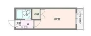 リエス西青木1【2階】の間取り