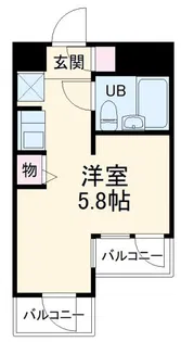 DOM登戸【3階】の間取り