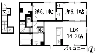 プリマベーラ【2階】の間取り