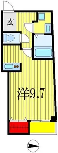 グランデュールSOGA【3階】の間取り
