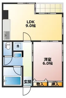 メゾン榎本【3階】の間取り