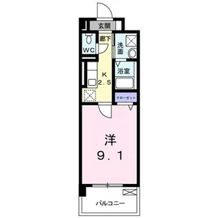 グレイス ヴィラ【4階】の間取り