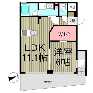 aisance【1階】の間取り