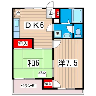 プリオーレ【1階】の間取り