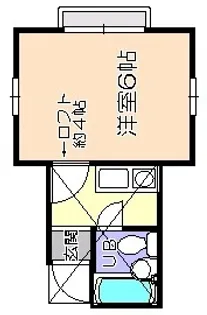 ドルフ6【2階】の間取り