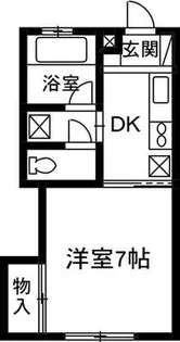 Kコーポ【2階】の間取り