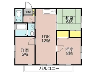 第6ヒノマルビル【4階】の間取り