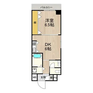 テン・フォーティ【3階】の間取り