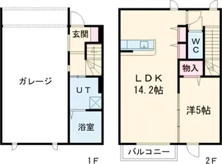 タルガ・フローリオ弥生の間取り