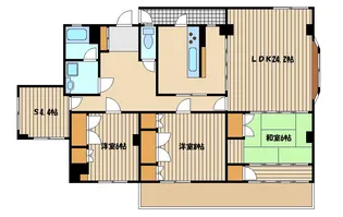 松村ビルツー【3階】の間取り