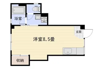 今村ビル(甲突町)【2階】の間取り