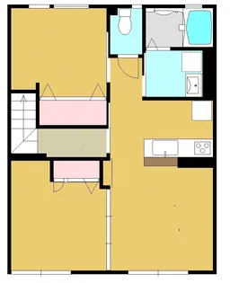 エターナルA棟【2階】の間取り