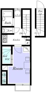 千葉県柏市逆井2【アパート】の間取り