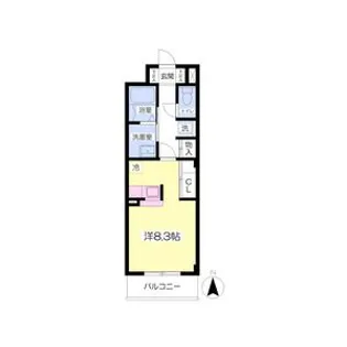 グレースヒルズ【4階】の間取り