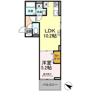 Grace Sante【3階】の間取り