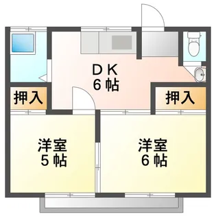 コーポミサ【2階】の間取り