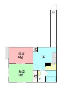 ファミール扇台【2階】の間取り