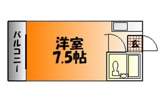 ホープ伊島B棟【3階】の間取り