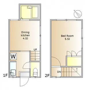 ビーンズハウス【1階】の間取り