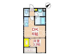 鹿児島県姶良市平松【アパート】の間取り