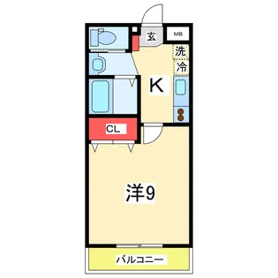 グリーンハウス【1階】の間取り