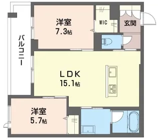 WTB大塚【4階】の間取り