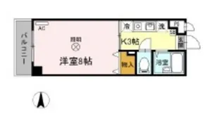 森ビル【1階】の間取り